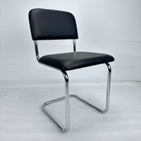 Vente en gros de chaise de bureau de conférence au design moderne chaise de café à nœud en métal