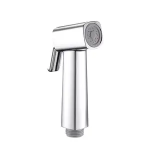GEE-N Chrome Plating ABS Square Shattaf New Model Portable Jet Spray for toilet