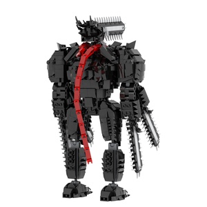 Chainsaw Gun Devil Anime MOC définit des figurines de blocs de construction juguetes 2023 para los ninos figurines - Product Image 6