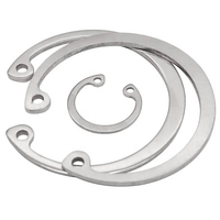 Durable Stainless Steel 304 GB894 External C-type Snap Hole Retaining Ring for Shaft