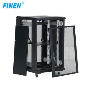 Rack de serveur sh18u, <span class=keywords><strong>porte</strong></span> amovible, dimensions 600x600mm, 19 pouces, pour armoire réseau - Product Image 3