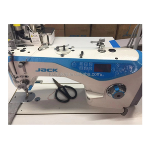 Used Jack Industrial Single Lockstitch <b>Sewing</b> <b>Machine</b> Automatic Electronic Computer Programmable <b>Machine</b> with <b>Table</b> - Product Image 1