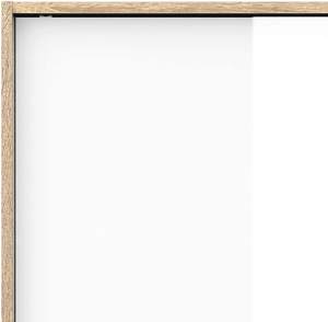 Mobilya gitmek hattı dolap-2 sürgülü kapılar kapı 4 çekmeceli meşe beyaz parlak - Product Image 5