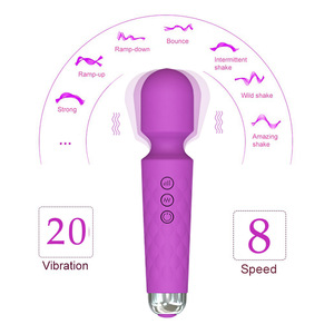 Varinha massageadora de silicone, melhor venda, estimulador de clitóris, vara av, vibrador clitoriano, brinquedo sexual adulto para mulheres - Product Image 4