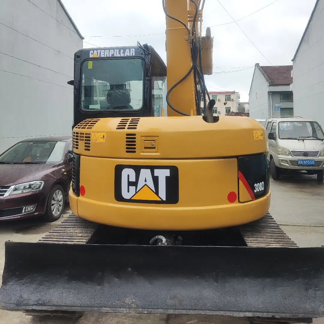 Used excavator machine CAT 308D second hand digger with excellent condition for sale