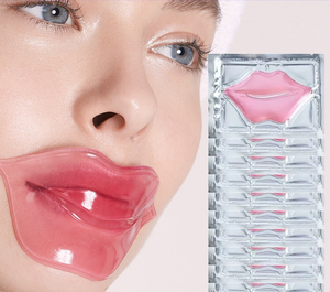Mascarilla Labial de Colágeno <span class=keywords><strong>en</strong></span> Gel, Hidratante Antiarrugas, Cuidado de <span class=keywords><strong>Labios</strong></span>, Mascarilla Labial de Colágeno Rosa Cristal, Cuidado Nocturno - Product Image 1