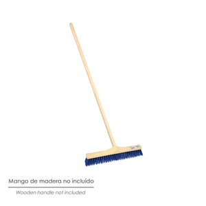 Spazzola Industriale per Spazzamento con Fibre in PVC Semi-Rigide. Supporto in polipropilene, 50 cm. Maniglia non inclusa - Product Image 5
