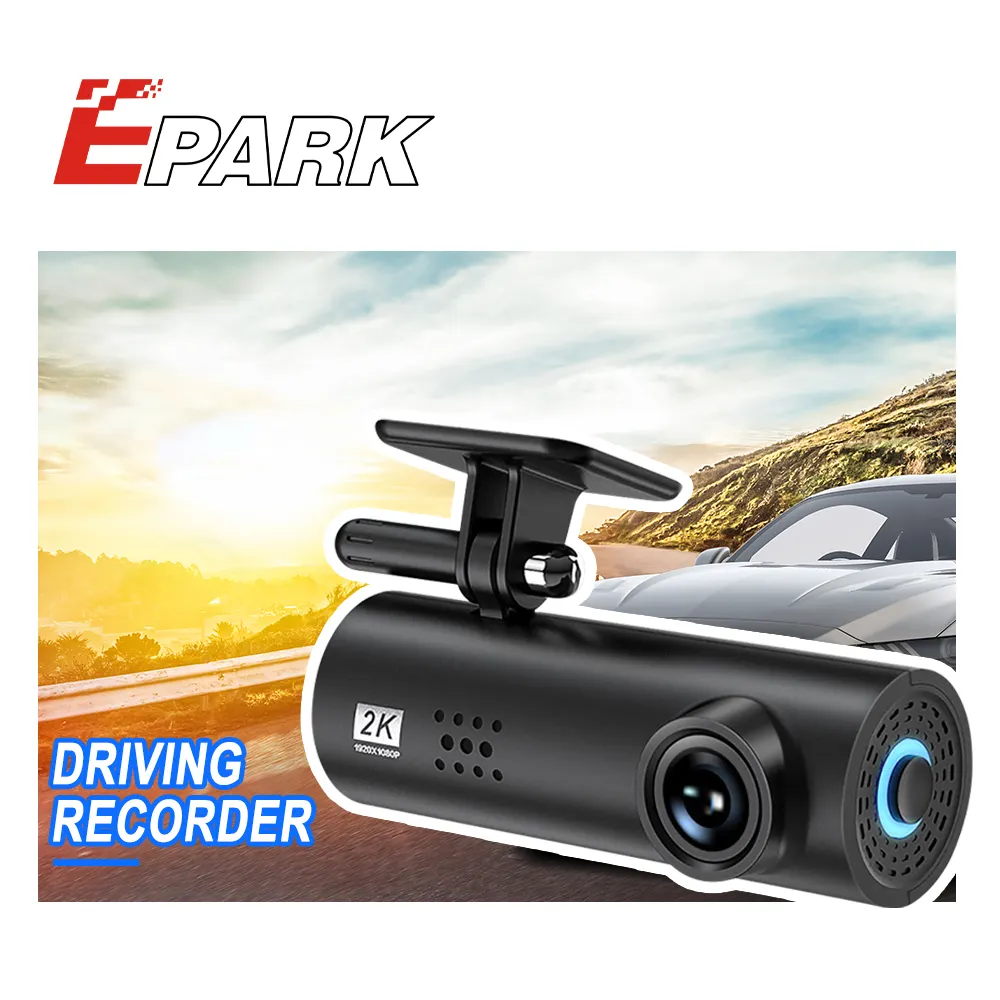 กล้องติดรถยนต์ DVR,เลนส์ด้านหน้าและด้านหลังสำหรับตรวจสอบขณะจอดรถ Wifi G-Sensor กล้องติดรถยนต์1080P กล้องบันทึกความปลอดภัยของยานพาหนะกล้องติดรถยนต์