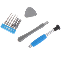 Kit de tournevis en alliage d'aluminium pour démontage, outil de réparation de manettes de jeu pour Nintendo Switch, PS4, PSP/GBA/DS/3DS/XL