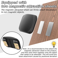 Nouveau étui de support magnétique pour Airtag Smart Finder étui de protection en Silicone Anti-perte coque de traqueur GPS pour Airtag AirTags