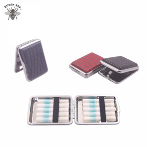 Étui Joli IQO en cuir PU à motif <span class=keywords><strong>pierre</strong></span>, étui de transport pour boîte de rangement de cigarettes IQO, facile à transporter - Product Image 1