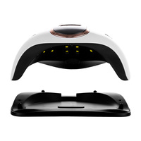 Séchoir à ongles LED UV haute puissance professionnel portable 168W et ensemble de lampes | Lumière à polymériser rapide | Capteur automatique | Plastique | Utilisation en salon à domicile