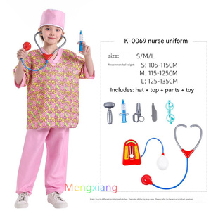 Chuyên Nghiệp Bác <span class=keywords><strong>S</strong></span>ĩ Quần Áo Y Tá Đồng Phục Vai Trò Chơi Đồ Chơi Thiết Lập Halloween Cosplay Đảng Hiệu Suất Nghề Nghiệp Công Việc Trang Phục Với <span class=keywords><strong>Kit</strong></span> - Product Image 5