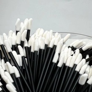 Wholesale 50 Pieces/Bag Disposable Lip Scrub Brush Lipstick Applicator Lip Gloss Wands Lip Brush - Product Image 4