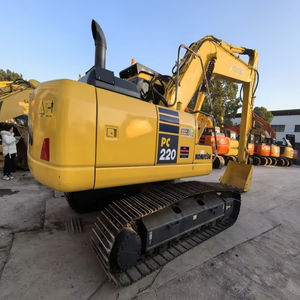 Excavadoras de alta calidad Japón Original Komatsu Excavadora de orugas Construcción Excavadora pc220-7 - Product Image 1
