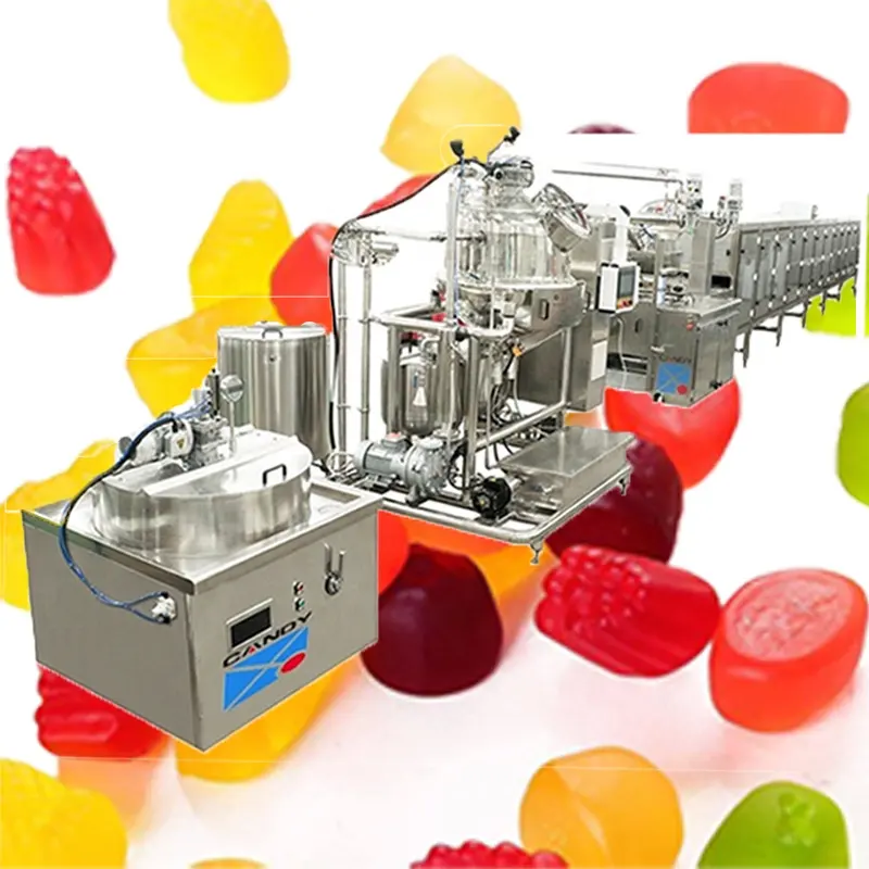 Machine automatique de fabrication de gélatine Gummy Machine