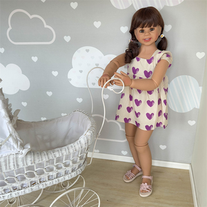 <span class=keywords><strong>Poupée</strong></span> Mannequin Articulée <span class=keywords><strong>Reborn</strong></span> 120 cm Enfant Cheveux Longs Princesse Fille <span class=keywords><strong>Grande</strong></span> Collection - Product Image 2