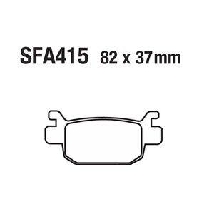Plaquettes de frein à disque pour moto et véhicule électrique, SFA415 <span class=keywords><strong>SH</strong></span> NSS <span class=keywords><strong>125</strong></span> 150 300 - Product Image 4