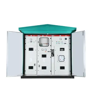 11kv 15kv Outdoor Elektrische Stroomdistributie Kiosk Compacte Transformator Onderstationapparatuur