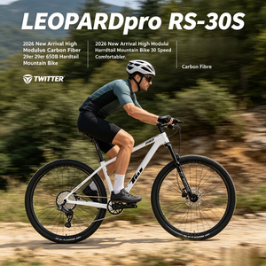 จักรยานเสือภูเขาแบบฮาร์ดเทล LEOPARD รุ่นใหม่ปี 2026 ทำจากคาร์บอนไฟเบอร์โมดูลัสสูง ขนาดล้อ 29 นิ้ว 650B 30 สปีด ระบบดิสก์ไฮดรอลิก พร้อมระบบระบายอากาศ ขี่สบายบนถนน - Product Image 1
