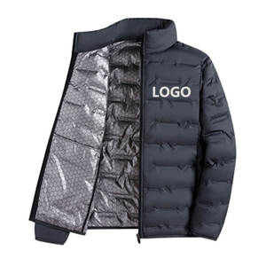 Chaqueta acolchada para hombre Chaqueta de plumón con cuello alto a la moda Abrigos de plumón elegantes - Product Image 5