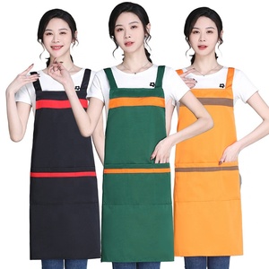 Delantales Personalizados al por Mayor con Logotipo, Ropa de Trabajo de Poliéster para Hombres y Mujeres, Delantales de Cocina para Chefs, Delantales para Cafeterías, Restaurantes y Cocinas - Product Image 6