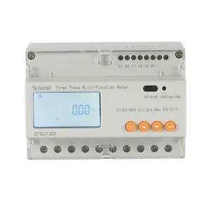 Acrel DTSD1352-C Max 80A Input Energy Meter Used With Sungrow Sunways Solis Inverter For PV Solar System