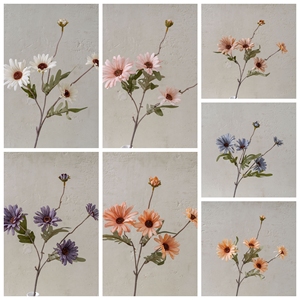 MW66784 stelo di crisantemo colorato artificiale Bouquet fiore <span class=keywords><strong>margherita</strong></span> fiore <span class=keywords><strong>margherita</strong></span> artificiale per la decorazione della casa - Product Image 4