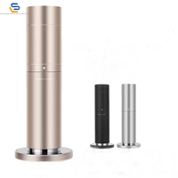 Humidificateur intelligent à brume fraîche de haute qualité Mini USB 3D diffuseur d'aromathérapie d'huile essentielle de flamme (avec veilleuse)