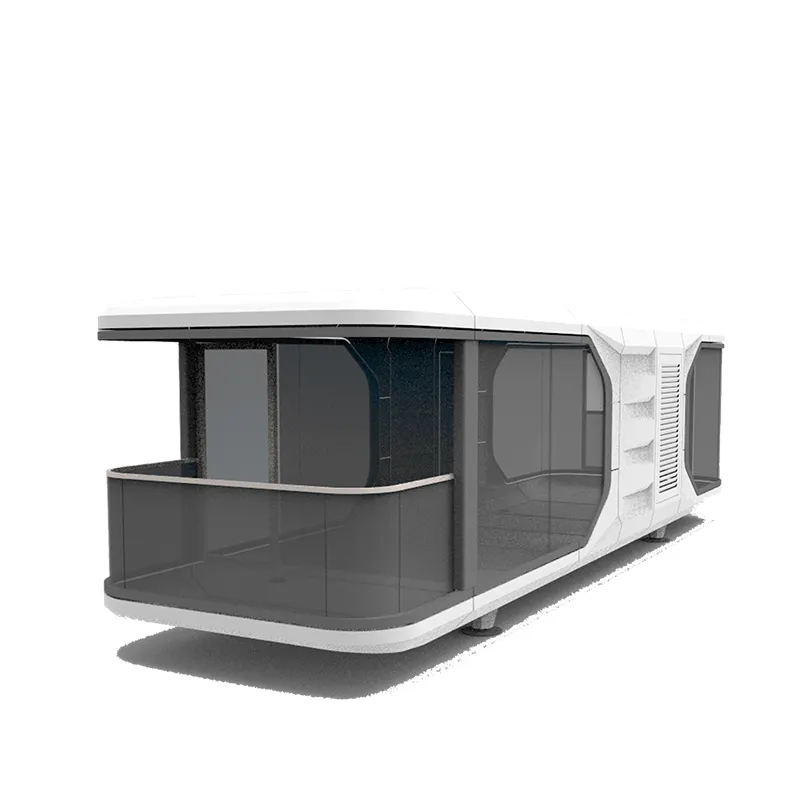 China Technology cabin product manual villa home luxury prefab home capsule modular house hotel