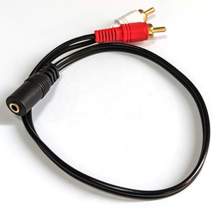 3,5mm Buchse auf 2RCA Stecker Stereo-Audiokabel 3,5mm 1/8 Zoll TRS Stereo auf Dual-<span class=keywords><strong>RCA</strong></span>-Adapterkabel für Smartphones MP3 Tablets - Product Image 5