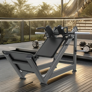 Oferta Especial: Máquina Profesional de Gimnasio para Prensa de Piernas Inclinada a 45 Grados, Entrenamiento de Fuerza con Carga Lineal, Modelo L-8057, Personalizable para Gimnasios - Product Image 3