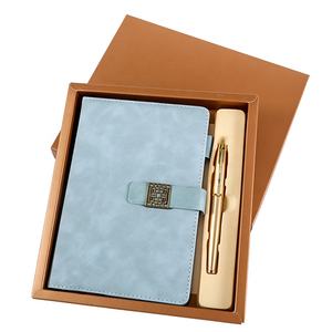 Conjunto de bolígrafos de oficina y cuero PU de lujo <span class=keywords><strong>para</strong></span> <span class=keywords><strong>hombre</strong></span> y mujer, Set de regalo de negocios <span class=keywords><strong>para</strong></span> <span class=keywords><strong>hombre</strong></span> y mujer - Product Image 1