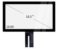 Android Win Driver layar sentuh kapasitif presisi tinggi 18.5 inci gratis 10 poin sentuh