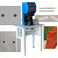 Machine automatique de perforation de trous pour chaussures, poinçonneuse de cuir supérieur, machine de rivetage