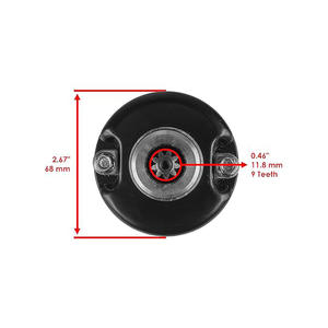Moteur de démarrage 6EY-81800-00-00 compatible avec les moteurs de bateaux Yamaha VX VX-C Cruiser V1 EX EXR - Product Image 2