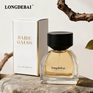 Nuevo frasco de perfume cuadrado vacío de 70 ml, frasco de perfume de vidrio de lujo único con base gruesa y pulverizador. - Product Image 2