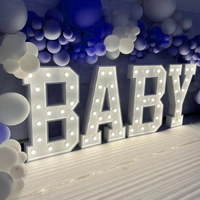 Personnages LED lumineux 3D personnalisables Panneaux de porte de mariage sur pied avec éclairage télécommandé fabriqués par des experts