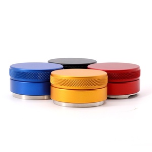เครื่องกดผงกาแฟแบบแรงโน้มถ่วง 3 ใบพัด ฐานแบน ปรับความสูงได้ ทำจากสแตนเลส ขนาด 58 มม. สไตล์อิตาลี - Product Image 3