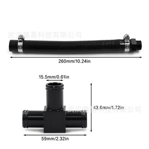 Kit de Mangueras de Refrigerante para Motor Subaru EJ20 EJ25, Pieza de Repuesto de Aleación de Aluminio 09215 - Product Image 5