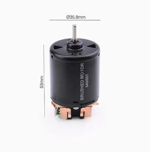 Moteur DC brossé 540 55T 35,8x53mm à couple élevé pour véhicule modèle RC 1/10 Crawler tout-terrain - Product Image 2