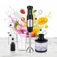 Mixeur Plongeant Électrique Haute Vitesse pour Cuisine Domestique avec Bouton Variable – Appareil de Cuisine Miniature pour Usage Domestique