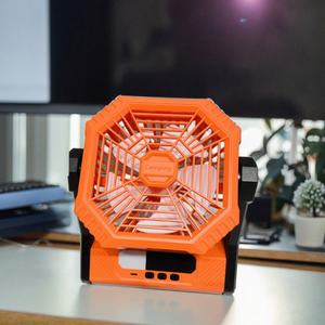 Wholesale 10000mah <b>Rechargeable</b> Mini <b>Fan</b> Lighted Multi-Function Camping <b>Fan</b> for Cooling with Hook - Product Image 3