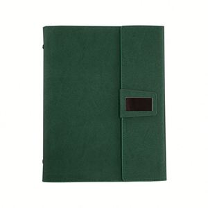 2026 Customized Color Eco Friendly Luxury <b>A5</b> Executive <b>Diary</b> Silk Screen Printed Leather Metal Buckle Gift Set Business - Product Image 3