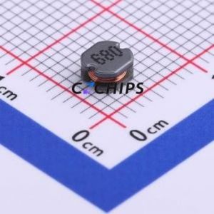 YP0402-680M ตัวเหนี่ยวนำไฟฟ้าแบบ SMD, 4.5x4 มม. ( ค่าความเหนี่ยวนำ: 68uH ) ( ความแม่นยำ: 20% กระแสไฟฟ้าที่กำหนด: 300mA ) - Product Image 1