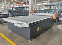 Máquina de Corte CNC de Cama Plana Rongchi, Equipo de Automatización para Corte de Tela de Fibra de Carbono/Vidrio, Certificación CE