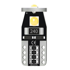 Décodeur de feux de position LED T10 pour voiture, ampoule de lecture haute luminosité T10 3030 3SMD, éclairage de plaque d'immatriculation W5W - Product Image 1
