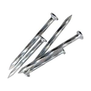 Clous en acier électrogalvanisé de haute qualité pour la construction en béton, briques, blocs et maçonnerie - Product Image 1