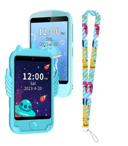 Jouet de téléphone intelligent pour enfants, écran tactile, appareil photo, enregistreur vidéo musical, applications d'apprentissage, jouet éducatif ABS - Product Image 5