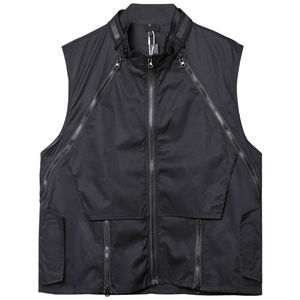 <span class=keywords><strong>Gilet</strong></span> Multitasche Stile Hong Kong di Alta Gamma, Abbigliamento da Lavoro per <span class=keywords><strong>Uomo</strong></span>, Casual Estivo con Cerniera, Versatile e alla Moda - Product Image 5